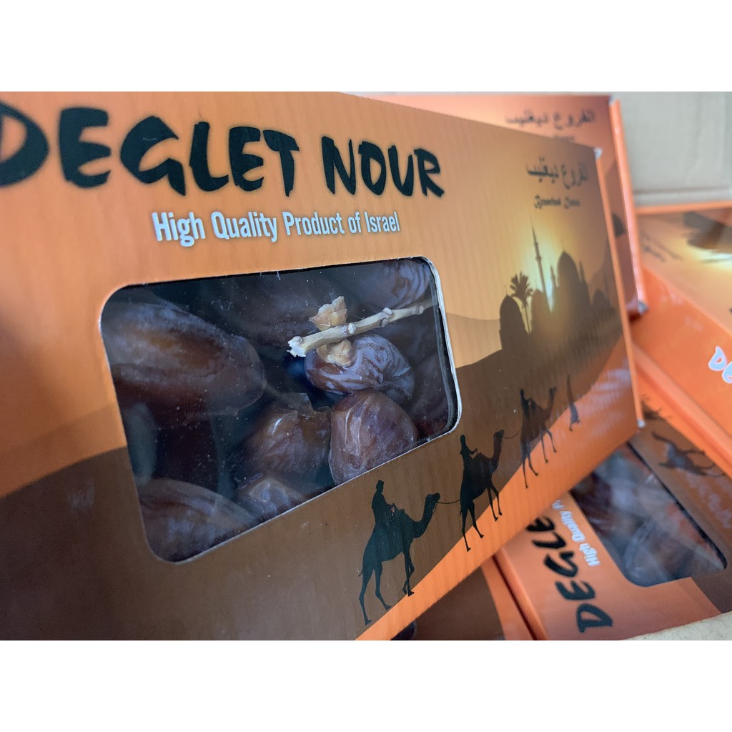 Chà là nguyên cành Israel Deglet Nour 500g