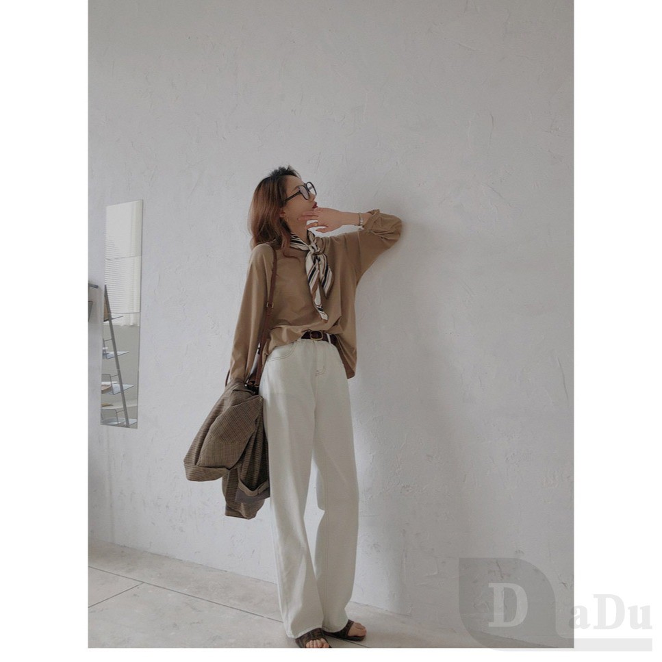Quần Jeans PALAZZO dài ống rộng thời trang cho nữ size xs-5xl