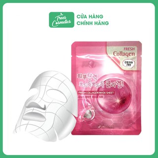 Mặt nạ Collagen dưỡng da và tái tạo da 3W CLINIC FRESH COLLAGEN MASK 23ml - Hàn Quốc Chính Hãng