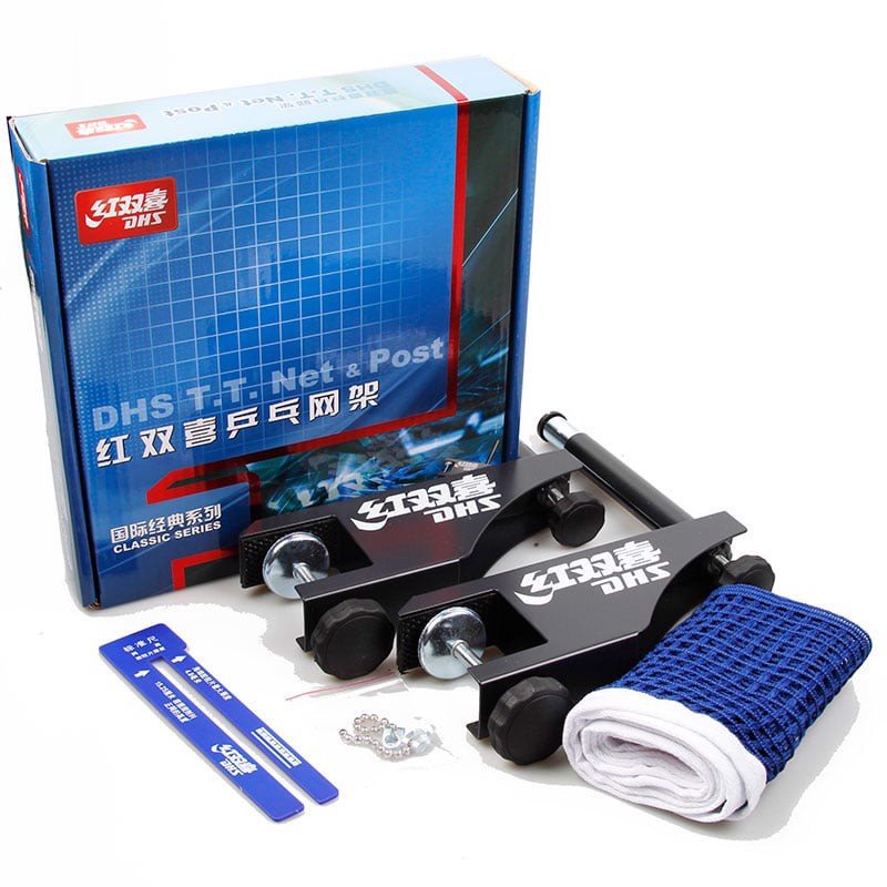 Đôi cọc lưới bóng bàn xanh DHS ⚡Free Ship⚡ tiêu chuẩn thi đấu, đầy đủ phụ kiện chính hãng