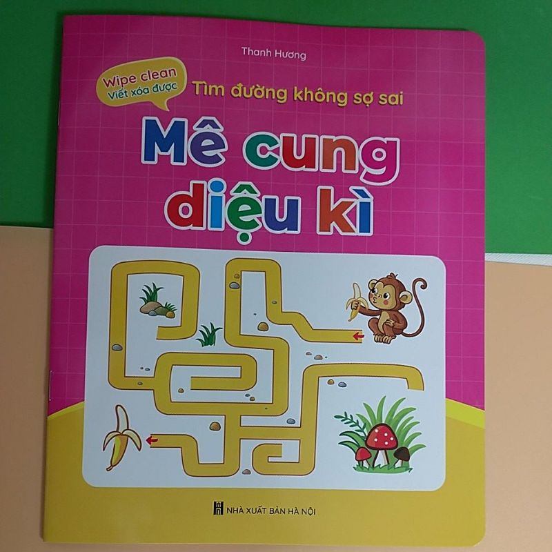 Vở viết xóa được - luyện viết không sợ sai- lẻ cuốn giao ngẫu nhiên