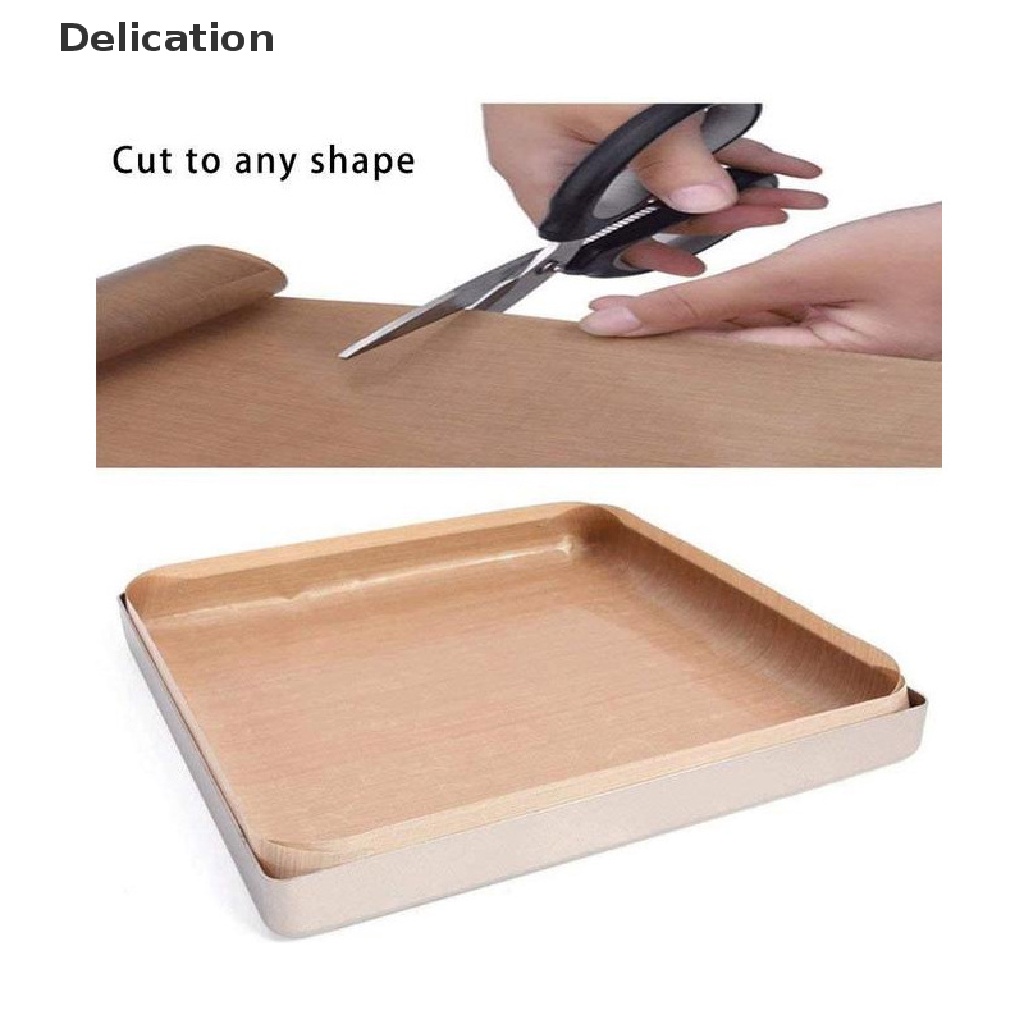 Bộ 1 Khuôn Nướng Bánh teflon Chống Dầu Có Thể Tái Sử Dụng