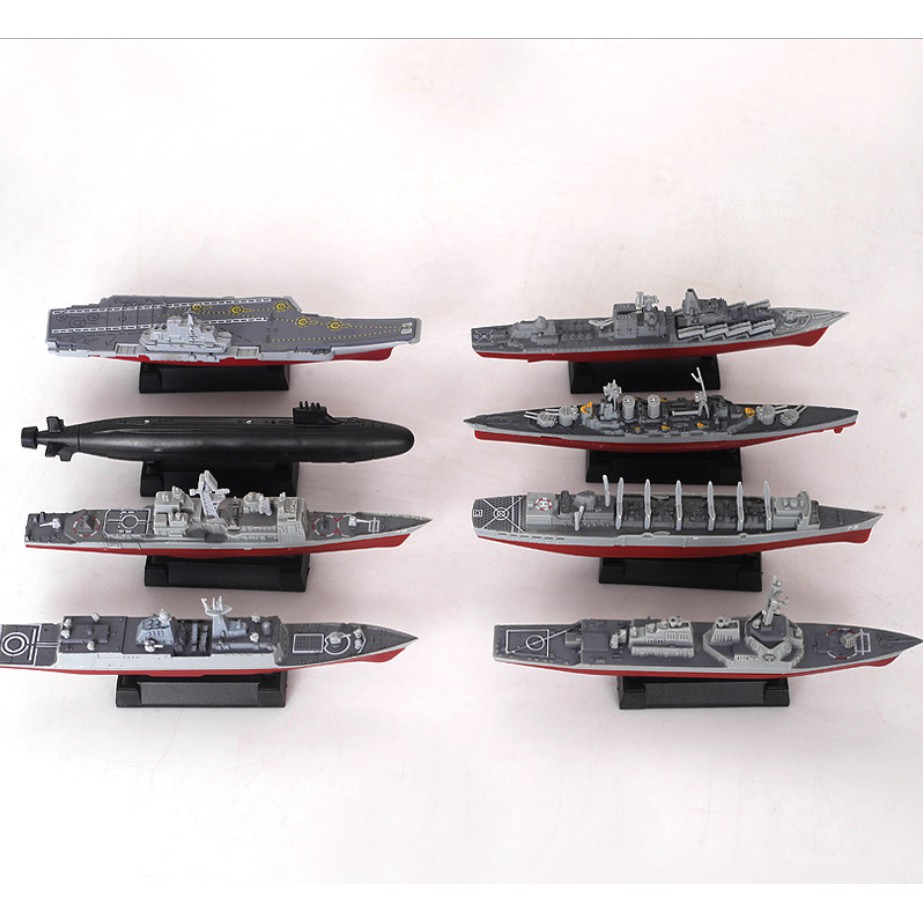 Mô Hình Tàu Chiến Quân Đội 4D Bằng Nhựa Cho Bé