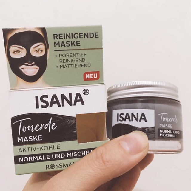 Mặt nạ thải độc se khít lỗ chân lông Isana