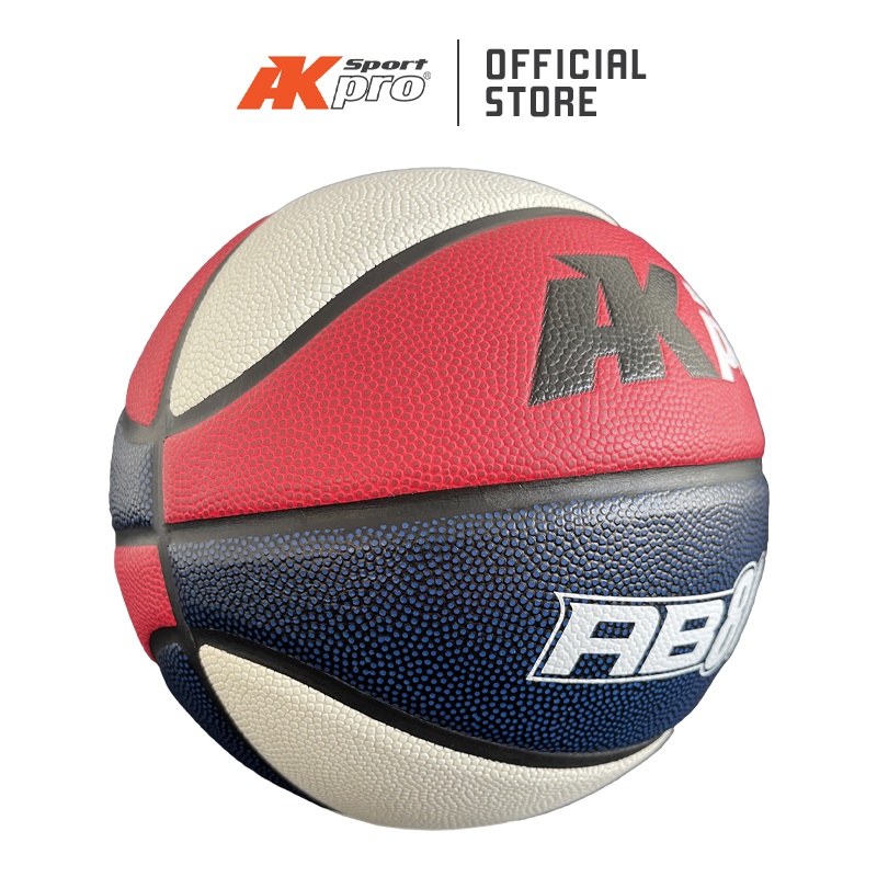 Bóng rổ Da AKpro AB8008 số 5, 6, 7 - Tặng kim bơm - Chính hãng