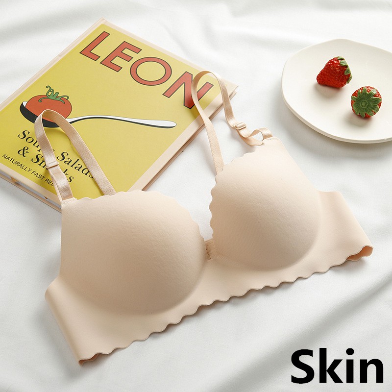 Áo lót không đường may nâng ngực 10 màu tùy chọn gợi cảm cho nữ