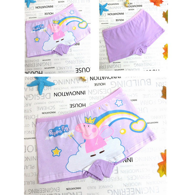 Quần Lót Cotton Thoáng Khí Cho Bé Gái