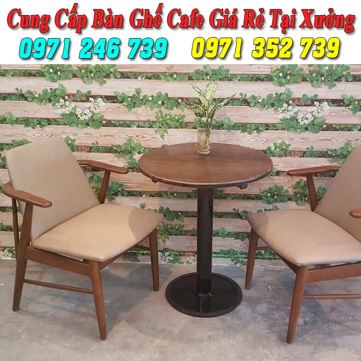 Ghế gỗ cafe xưởng sản xuất giá rẻ