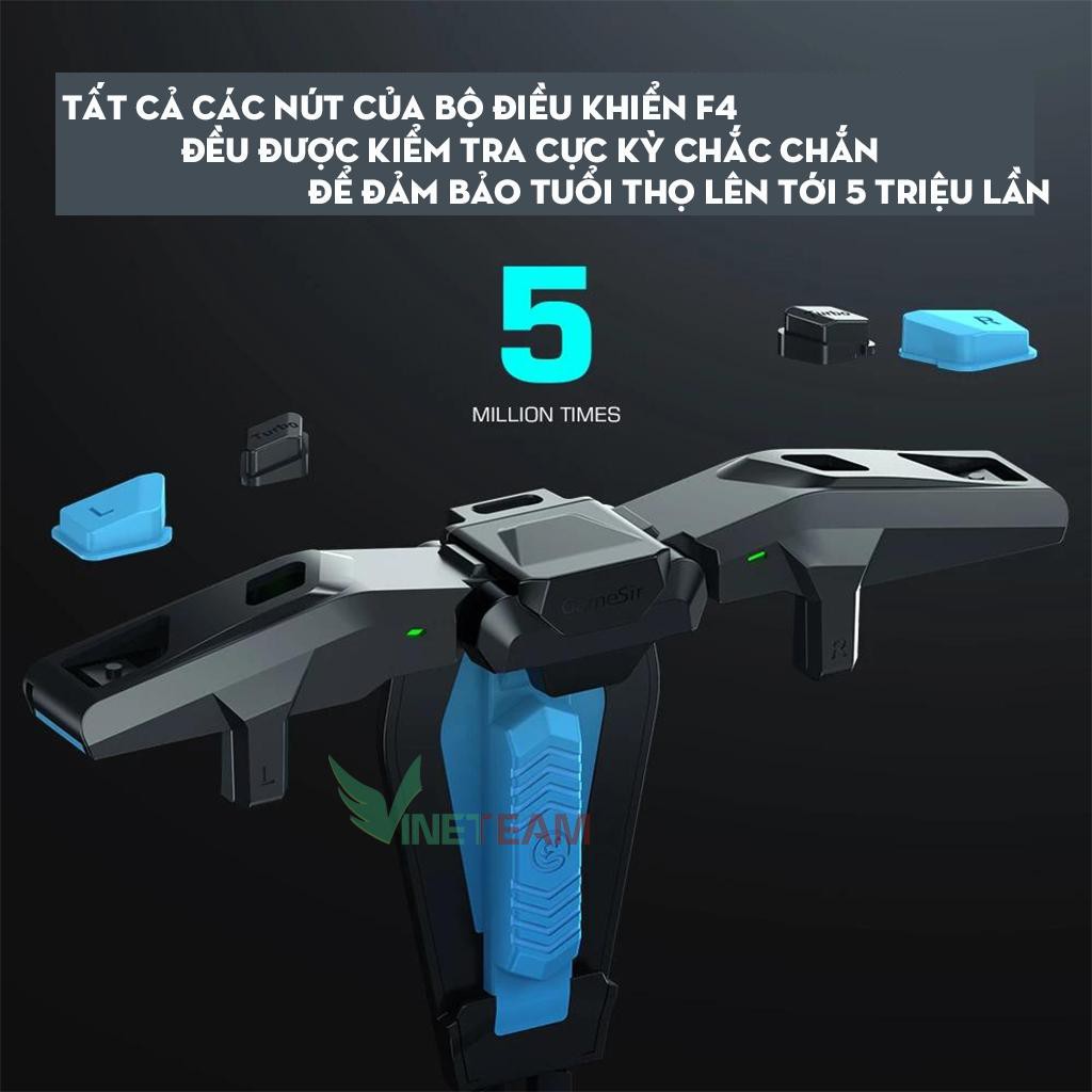 Nút bấm cơ GameSir F4 Falcon tự động autotap cực khủng, chơi game PUBG, Call of Duty, Free Fire Xgamingstore -dc4015