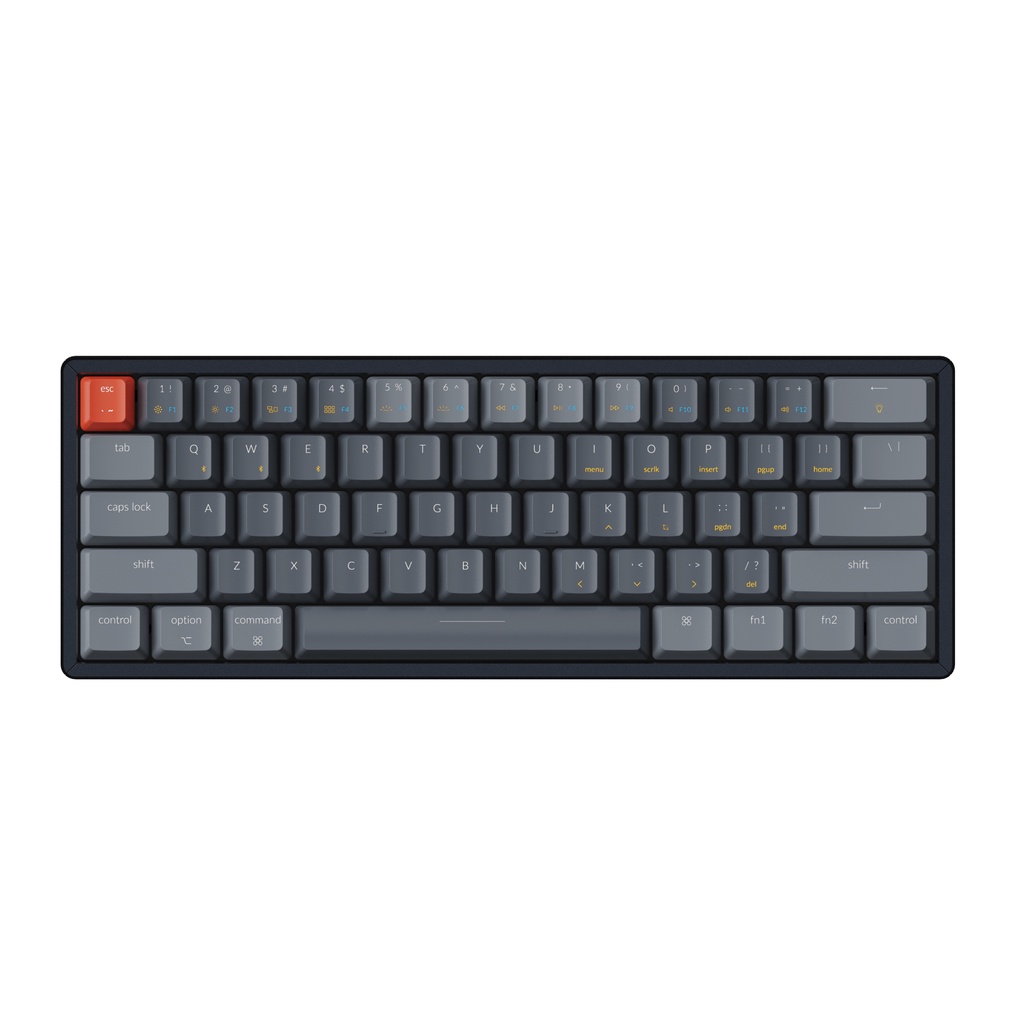 Bàn Phím Cơ Không Dây Keychron K12 - Nhôm - LED RGB - Hot-Swap