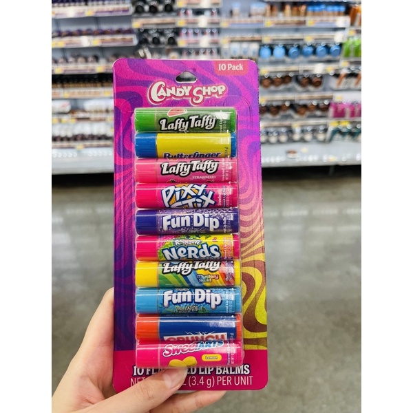 Son dưỡng ẩm Lip Smacker, Chapstick, Pepsi.. Của Mỹ