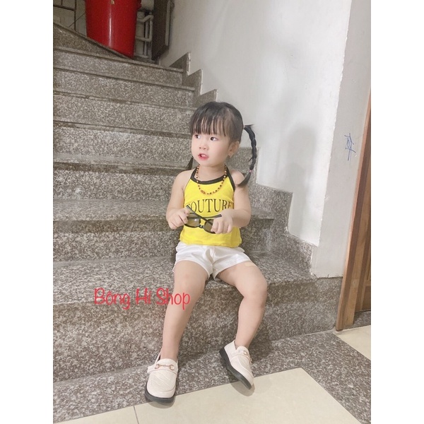 [MẪU MỚI] ÁO YẾM QUẦN TRẮNG SIÊU CƯNG CHO BÉ❣️
