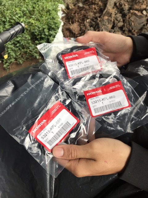 Ron tay dầu wave thái zin / cao su lỗ đĩa zin chính hãng