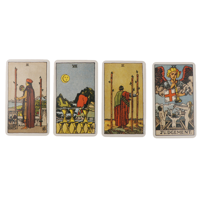 1 Hộp 78 Lá Bài Tarot Ma Thuật Thẻ