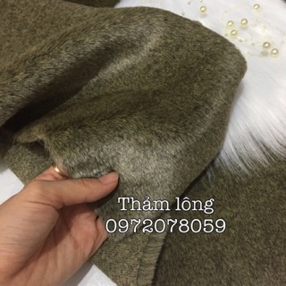 Thảm lông chụp hình