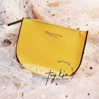Túi mỹ phẩm Elizabeth Arden Prevage Makeup Bag Nền Vàng