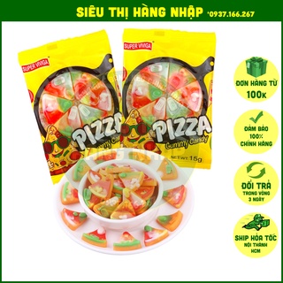 Kẹo dẻo hình pizza Super Viviga 15g siêu ngon cho bé