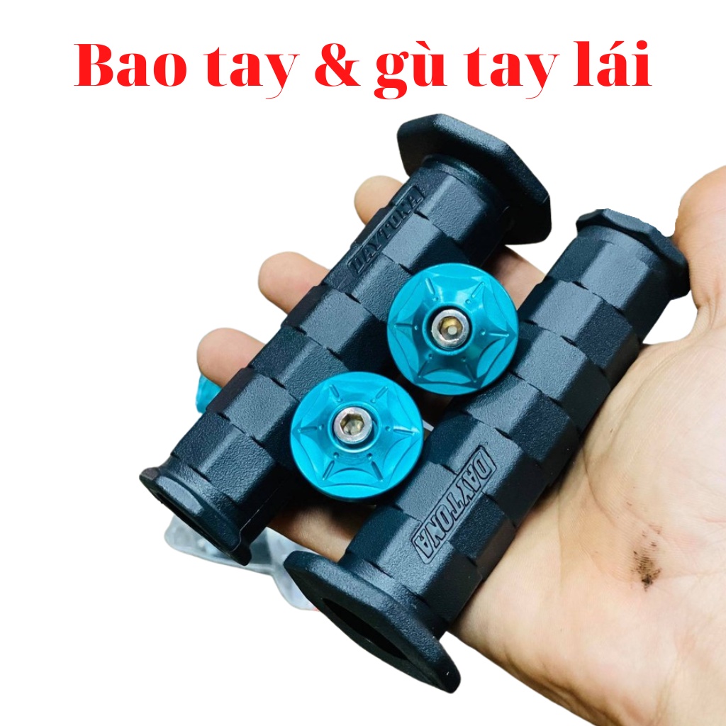 Bao tay daytona kèm gù Salaya gắn thông dụng các dòng xe như wave, exciter, winner, sirius .... bảo hành 1 năm