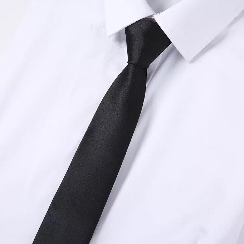 Cà Vạt Thắt Sẵn - Cà Vạt Kỷ Yếu - Cà Vạt Nam Nữ Học Sinh Bản Nhỏ