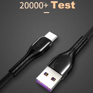 Dây Cáp Sạc Dữ Liệu Nhanh 1.2m 5a Cho Iphone Type-C Micro Usb Android