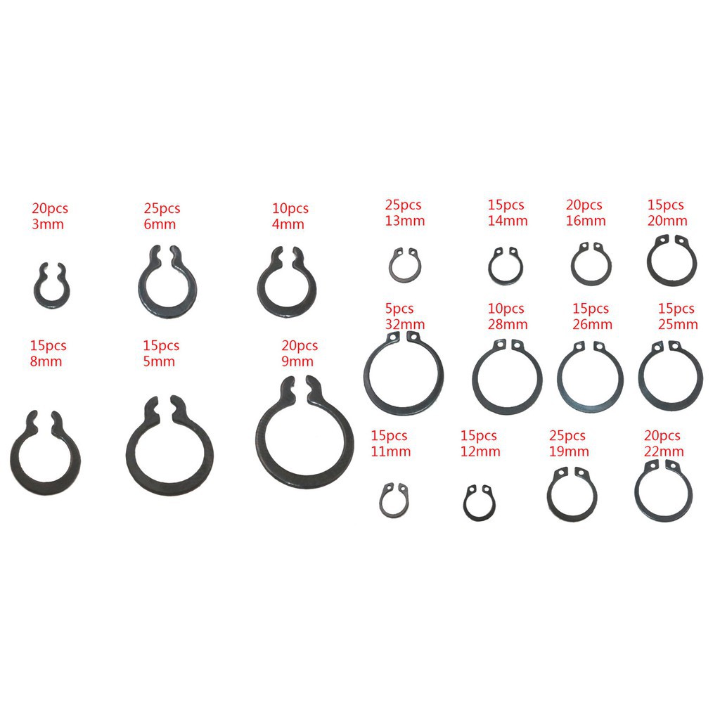 Vòng phanh chân trục circlip 300 psc