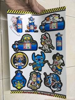 Tem stiker nos