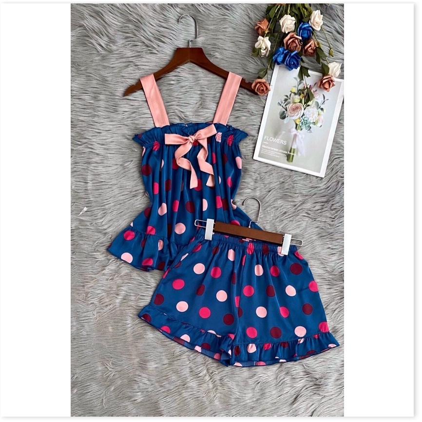 SET BỘ ĐỒ NGỦ NỮ NGẮN SIÊU ĐẸP , CỰC HOT HÈ 2021 KME FASHION