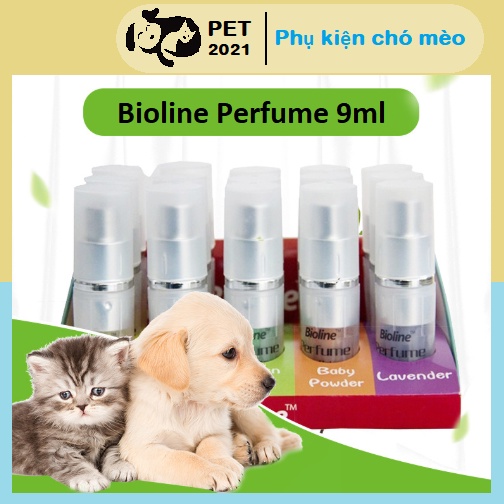 Nước hoa xịt khử mùi cho Chó mèo BIOLINE MINI 9ml - PET2021