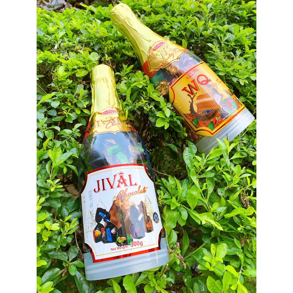 Kẹo socola chai sâm panh