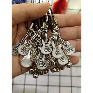 Dây treo trang trí nhạc cụ đàn Kalimba móc khoá điện thoại