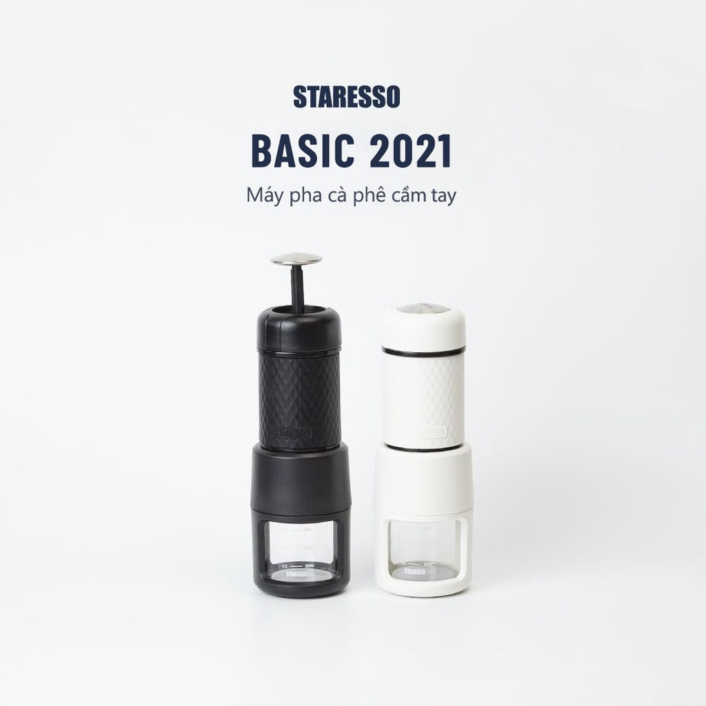 STARESSO BASIC Máy pha cafe cầm tay cao cấp phiên bản 2021