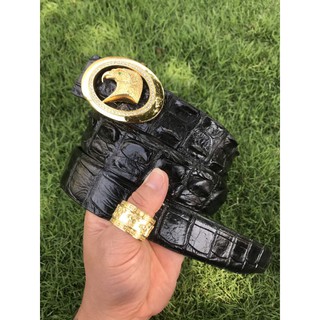 Thắt lưng da cá sấu