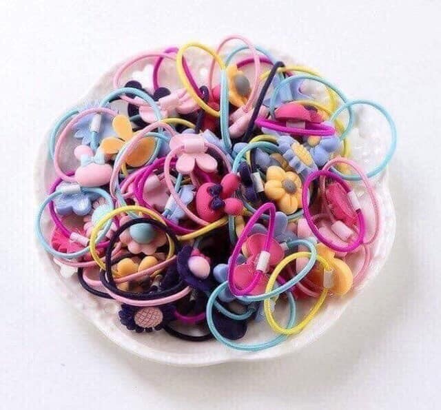 Hộp buộc tóc sắt Kitty siêu yêu, siêu cưng cho bé gái