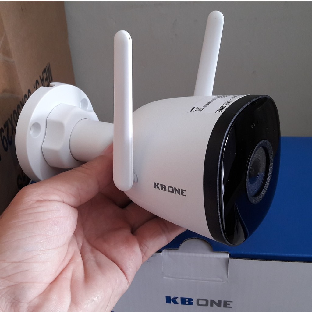{Giá Sập Sàn}Camera IP WiFi Ngoài Trời 2.0Mp KBOne KN-2011WN Model mới KN - B21  Tích Hợp Mic + Tặng Kèm Thẻ Nhớ Tùy Chọ | BigBuy360 - bigbuy360.vn