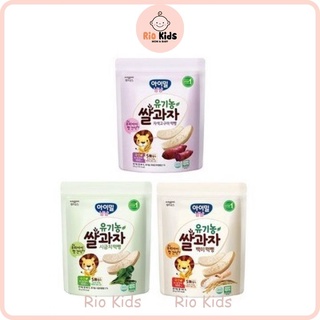 Bánh gạo hữu cơ ildong hàn quốc