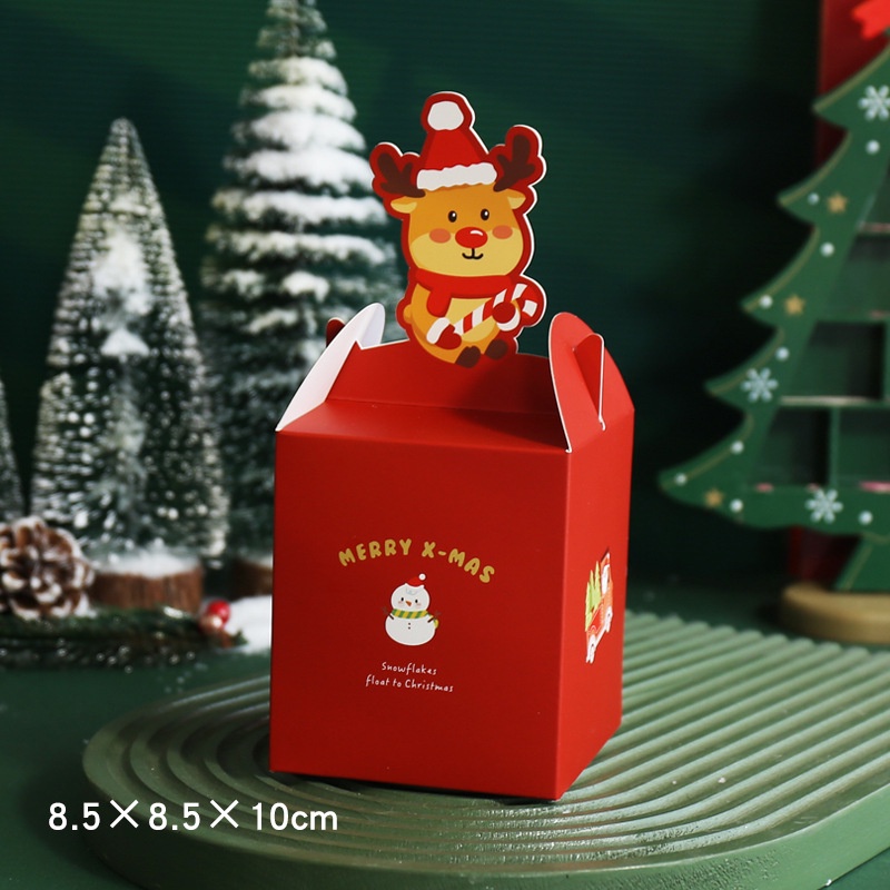 Hộp đựng bánh noel nhỏ xinh