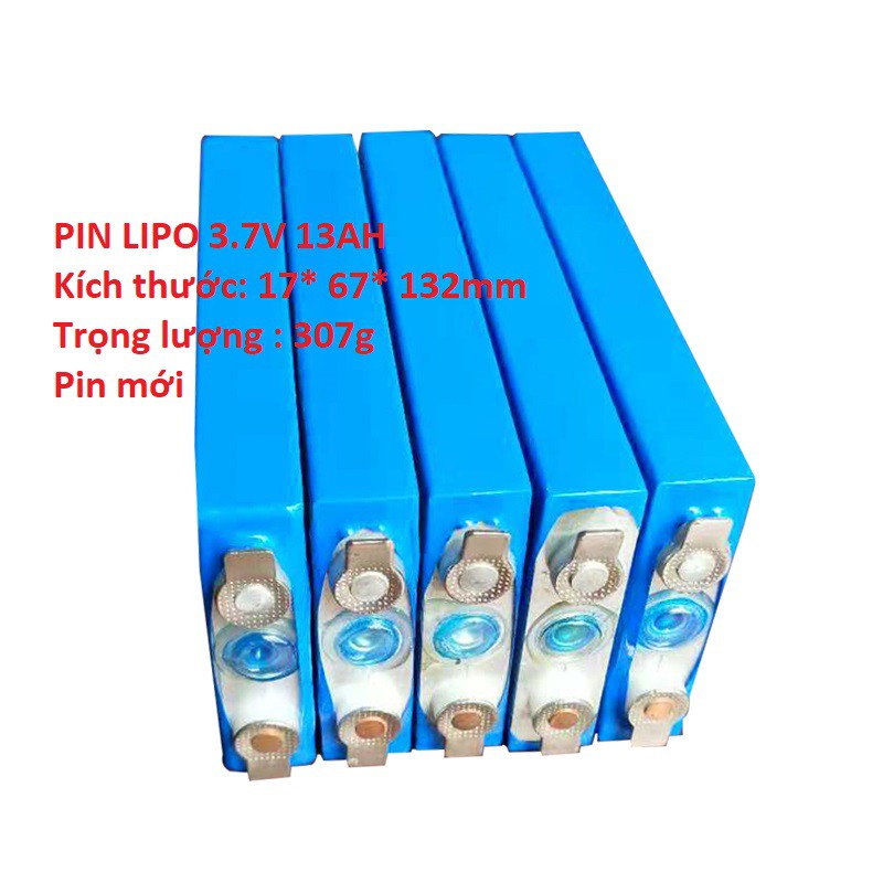 Pin Lipo 3.7V 13ah Mới