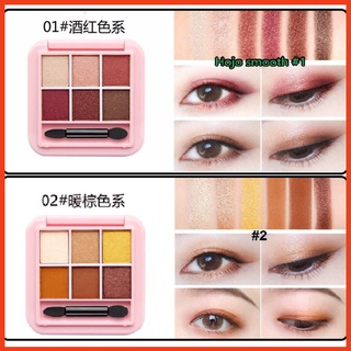 Phấn mắt HOJO 6 ô