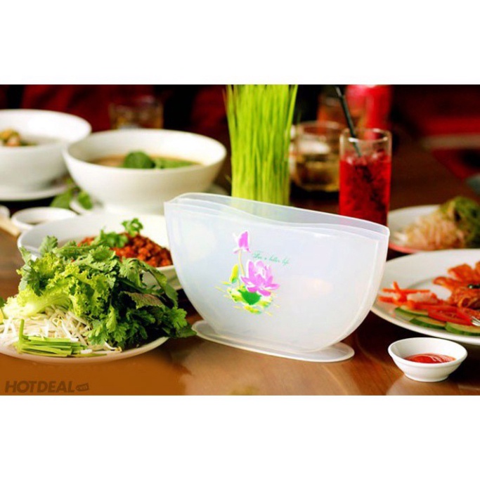 Tô Nhúng Bánh Tráng 3 Ngăn cuốn gỏi ân liền