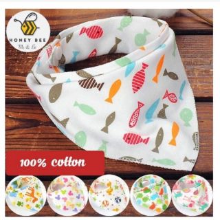 Set 3 Khăn chéo cotton cho bé