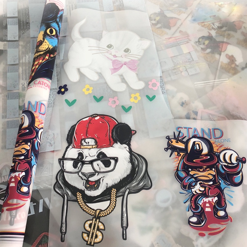 PET FILM CHUYỂN NHIỆT DTF DÙNG CHO MÁY IN PHUN MỰC PIGMENT DTF CUỘN 100M