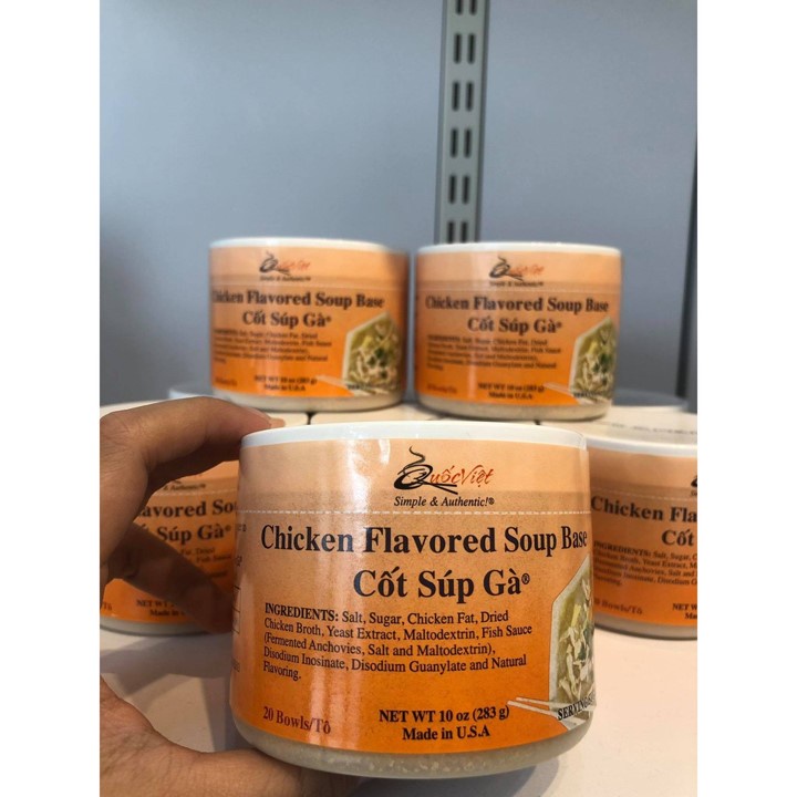 Gia vị Cốt Súp gà Quốc Việt Hộp 300g - VN10454