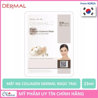 [Cực Hot] Mặt Nạ Dermal Collagen Dưỡng Da Tinh chất Ngọc Trai - Hàn Quốc