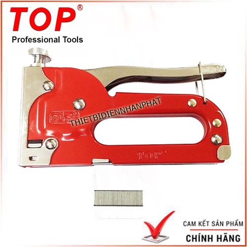 Kìm bấm đinh ghim có điều chỉnh tăng lực (Đỏ) TOP - TST-50011