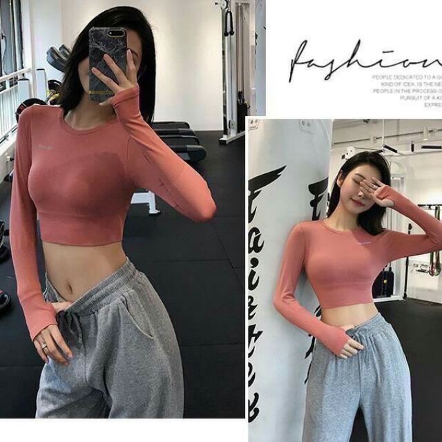 Áo Croptop dài tay Mishine mẫu MỚI NHẤT 2020 - Hàng xịn, giá tốt