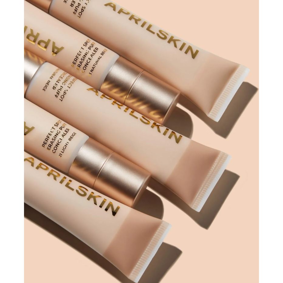 Kem Che Khuyết Điểm Cho Làn Da Hoàn Hảo AprilSkin Perfect Spot Erasing Puff Concealer SPF30/PA++ 10g