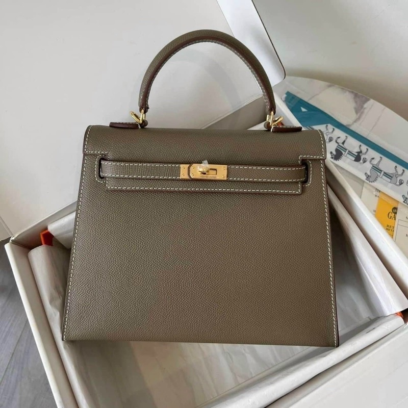 Túi xách tay kelly da thật cao cấp