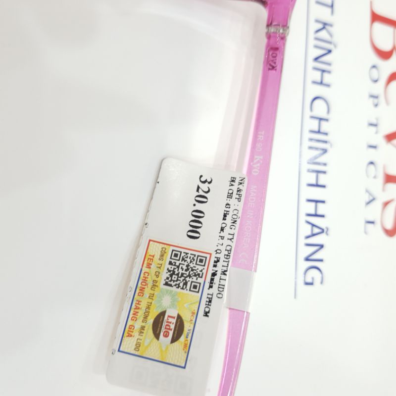 Gọng kính KYO Made in Korea chất liệu nhựa dẻo TR90 HÀNG CHÍNH HÃNG