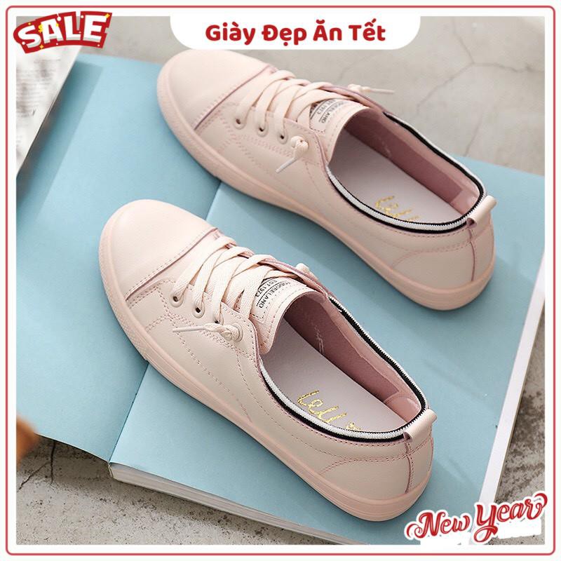 Giày nữ cổ len kẻ 3 màu