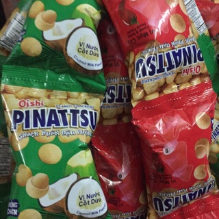 Combo 50 gói đậu phộng Oishi 2 vị ( 5 dây )